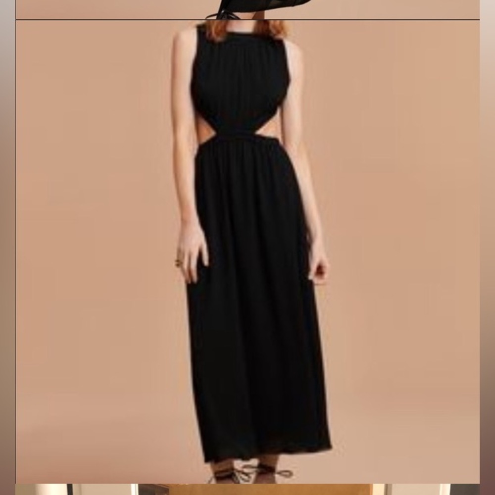 Aritzia wilfred pascale black XS dress NWT